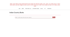 Desktop Screenshot of indiancountrybooks.com